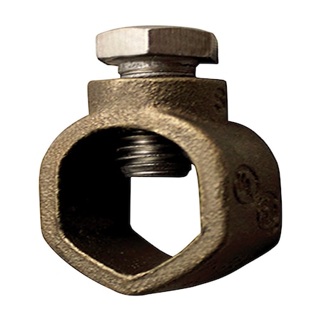 Gampak Sigma Engineered Solutions ProConnex 5/8 in. Copper Alloy Ground Rod Clamp 1 pk 49163